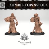 Apicultor Medieval Zombi miniatura 1